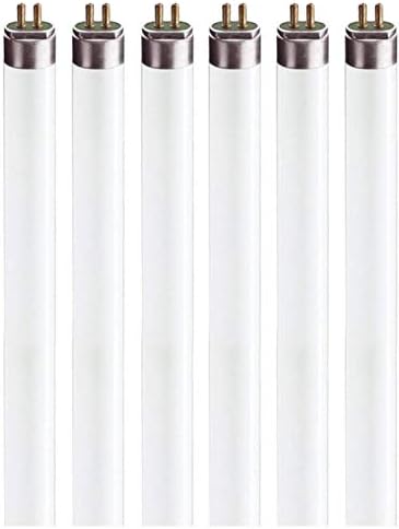 F8T5 CW Fluorescent Tube Bulb 12 Inch T5 Under Cabinet 8W 4100K 6 Pk