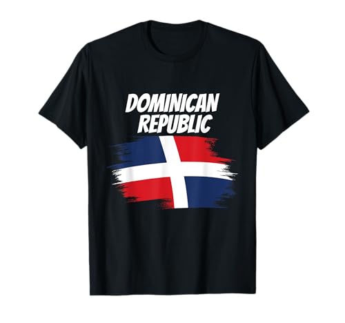 Drapeau de la République dominicaine Cadeau T-Shirt