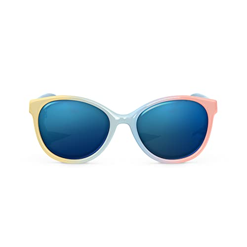 Suavinex, Gafas de Sol para Niños de 3 a 8 Años, Polarizadas, con Filtro UV 400, con Funda y Cinta de Sujeción Incluidas, Muy Flexibles y Ligeras, Tye Dye