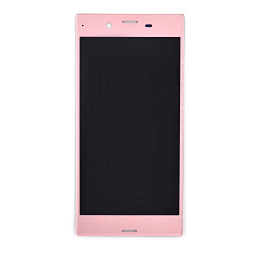 Image of LCD Screen Display with Digitizer Touch Panel Without Bezel Frame Compatible with Sony Xperia XZ F8331 F8331 F8332(Pink)