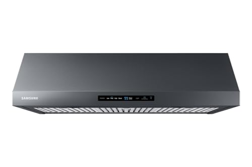 SAMSUNG 30" Smart Under Cabinet Range Hood, Black Stainless Steel, NK30N7000UG/AA