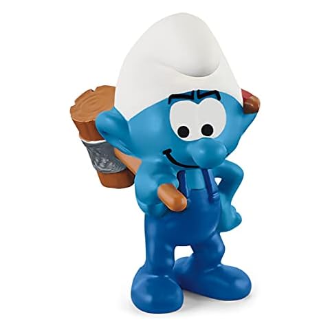 SCHLEICH Handy Smurf Figurine for Kids Cover