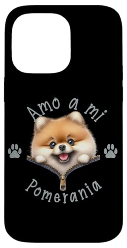 Amo a Mi Pomerania �X�}�z�P�[�X iPhone 14 Pro Max �p