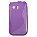 Produktbild S-Line TPU Gel Hülle Bewahren Sie Ihr Samsung S5360 sicher und geschützt auf. Professionelle tragbare Mode - praktisch - Lila