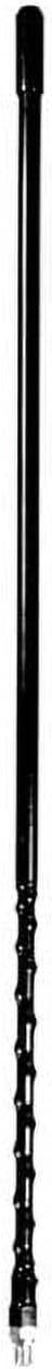 3 ft. Fiberglass Whip, Black