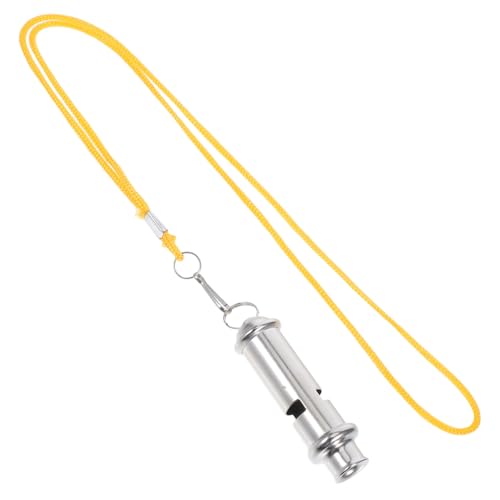 SUPVOX Loud Pigeon Training Whistle Survival Handheld Steel Flute for Pet Hiking Outdoor Sports