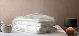 duvetta Bamboo Comforter-Down Alternative-Light Weight Quilt-White King Comforter (102Inch×90Inch)