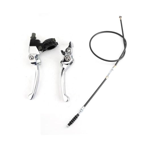 Palanca de freno de embrague plegable de 22mm para solucionar roturas en pit bike 125cc