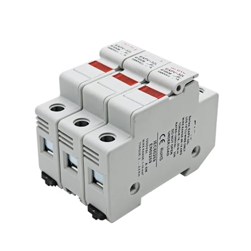 Porte-fusible photovoltaïque DC protégeant votre chaîne de fusibles 10x38mm 32A