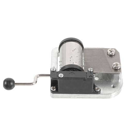Alipis Caja Caja Movimiento De Caja De Musica Accesorios Deportivos Mecanismo Musical De Manivela Música Cajas De Musica para Mujer Accesorios Musicales Reemplazo De Cajas Silver Aleación