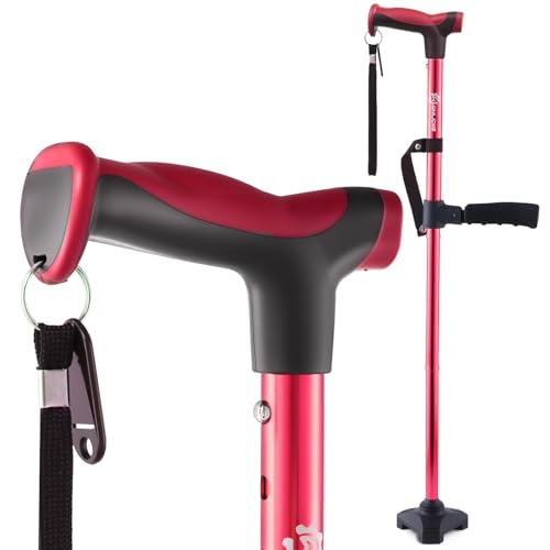 Walking Cane for Women & Men with Second Handle for Assisted Standing by WHLICKS - Used condition - CA$29.45