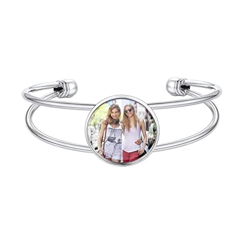 Custom4U Personalised Photo Charm Bracelet Cover