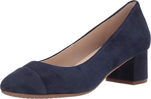 [COLE HAAN(コールハーン)] パンプス 【公式】ザ ゴートゥー 45mm レディース マリンブルー スエード ウォータープルーフ US 6.5(23.5 cm)