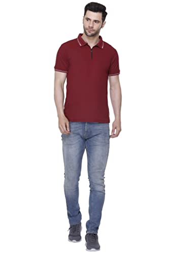 Image of Colors & Blends - Men's Activewear Zipper Polo