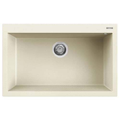 Elleci LGQ13062 Lavello da Incasso Granitek Quadra...