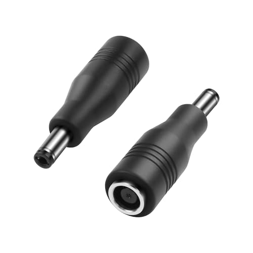 Adaptador CC 7,4x5,0mm a 5,5x2,5mm XMSJSIY convertidor de corriente para laptop de dos piezas