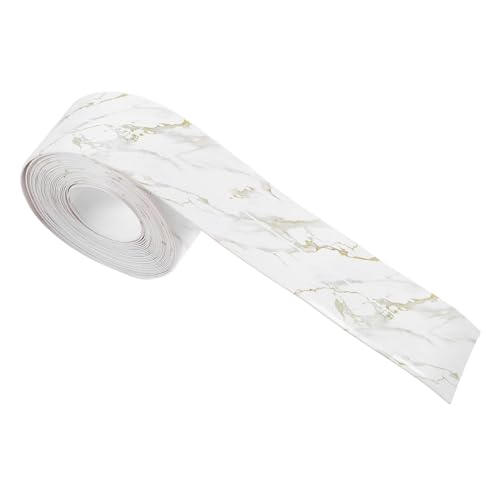 KICHOUSE Wall Protection Self-Adhesive Caulking Tape for Kitchen Bathroom 5 Meter Tub Sealer Strip