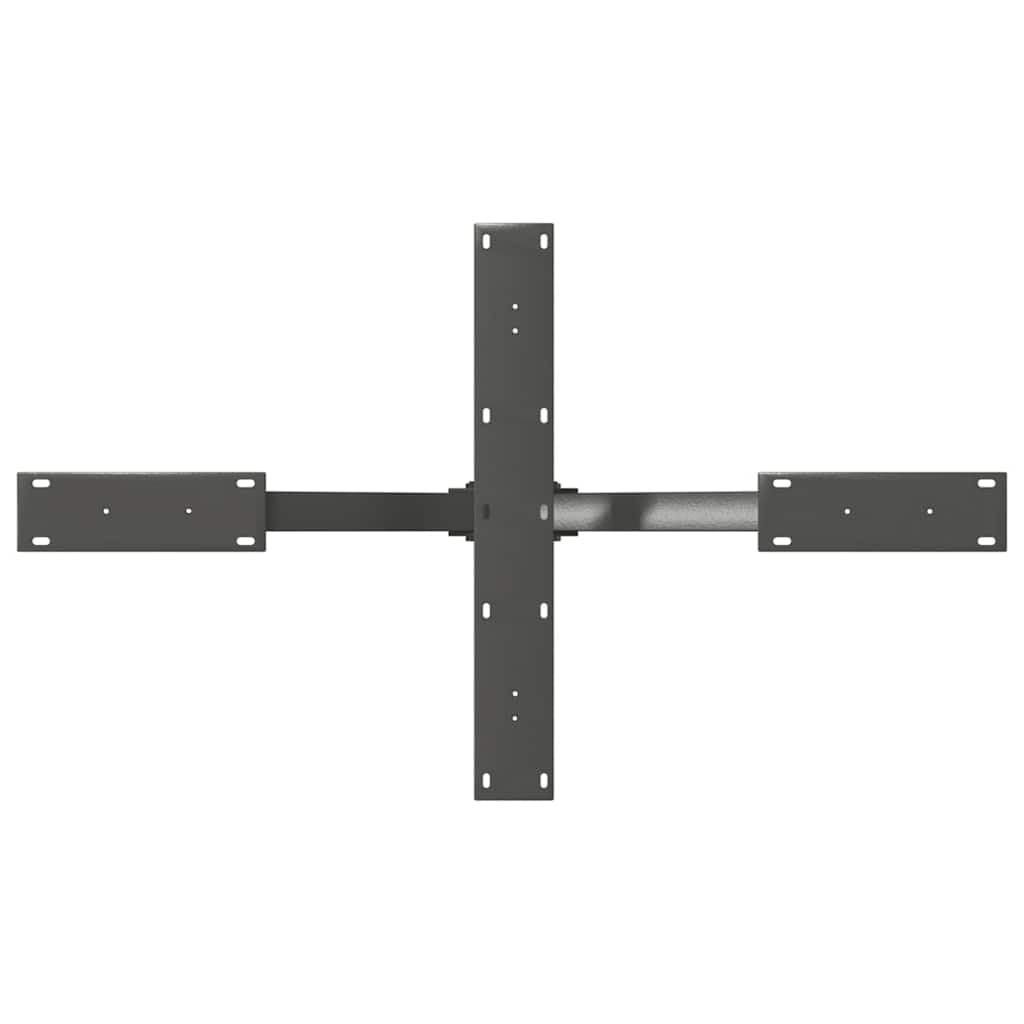 Hothingwell Podstawa stolika kawowego Pająk 98x58x42-43 cm Stal