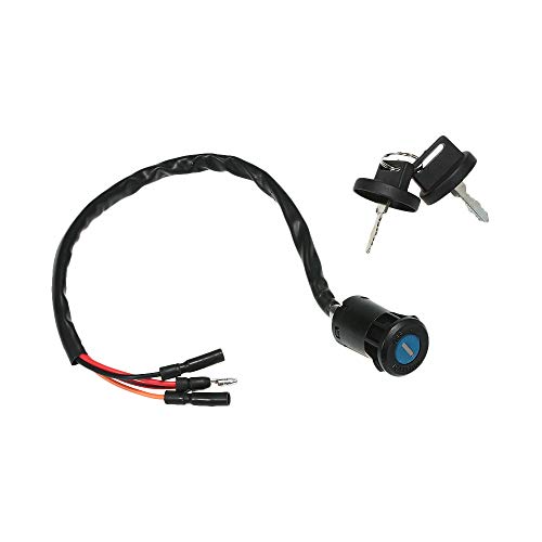 Yorten Chave de ignição compatível com HONDA 300 TRX300 FOURTRAX 1990-2000 ATV NOVO