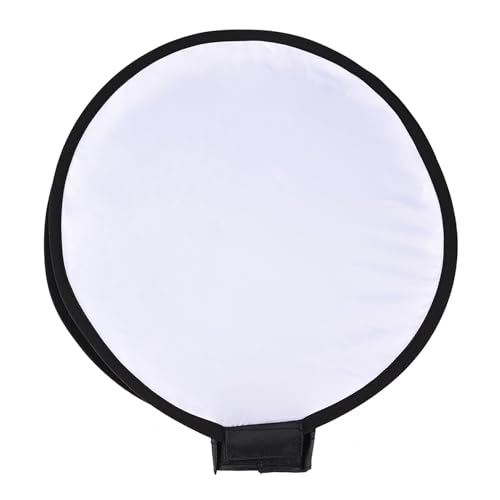Réflecteur de lumière pliable 40cm avec diffuseur flash rond pour appareil photo