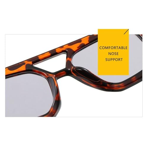 Lunettes de soleil de conduite unisexe hexagonales d'été - 2