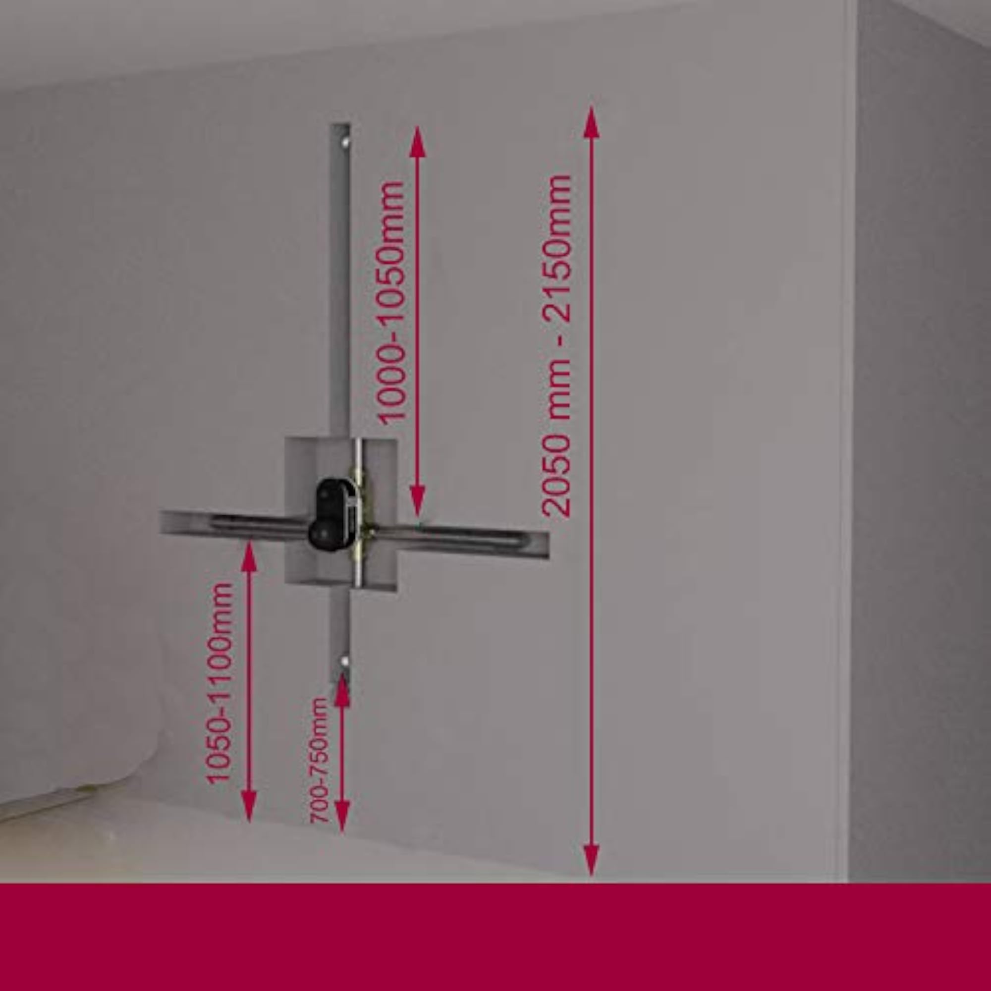 Brass Concealed Body High Flow Diverter Full Set