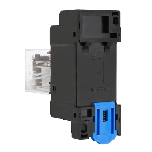 Relé electromagnético HH54PL CA 12V de 14 pines con base de enchufe terminal 5