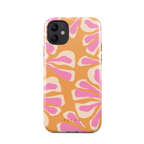 Coque iPhone 12 BURGA design hybride double couche en silicone TPU