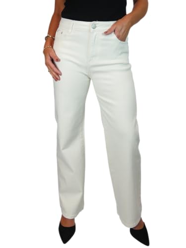 Jeans Large Femme Paulo Due Idéal pour le Bureau et les Sorties