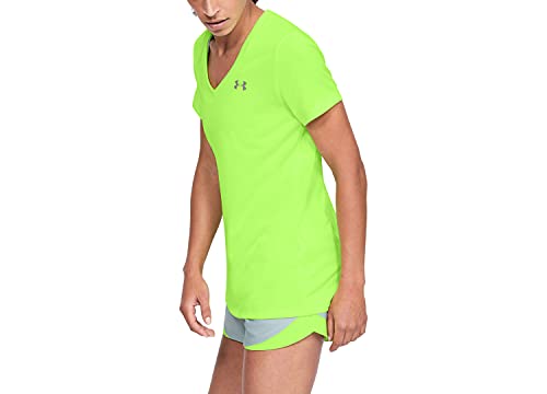 Image of Under Armour Womens Tech V-Neck Twist Short-Sleeve T-Shirt