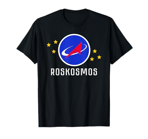 Roskosmos Weltraum russische Behörde Russland Sputnik T-Shirt