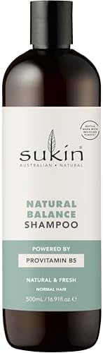SUKIN NATURAL BALANCE SHAMPOO 500ML with Provitamin B5 and Burdock