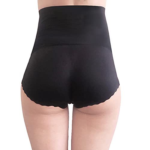 Damen Push Up Unterhose - Sexy Frauen Gepolsterte Nahtlose Slips Schöne Bottom Control Höschen Mode Lady Gesäß Po Pot Hüft Enhancer Shapers Push Up Unterwäsche, Aprikose, M Cover