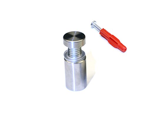 B de Marchandises neuf Support abstands mural 12 x 40 M. filetage avec œillets de. en acier inoxydable V2 A Plaque acrylique Cover