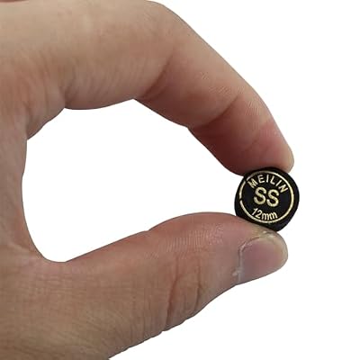 4PCS 12mm Pool Cue Tips How Cue Tip Billiard Accessories Suitable for Pool Cues and Snooker