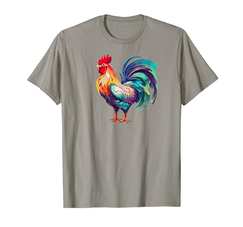 Rooster Country Decor Chicken Gallo Farm Hahn Gockel Camiseta