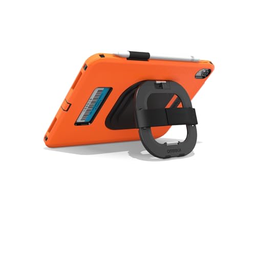 Image of OtterBox Defender for Business W /Kickstand /HANDSTRAP for iPad (A16) & iPad 10th Gen - HIGH Visibility (Orange),Rugged & Durable,screenless,Port Protection,Includes Shield-Stand (Non-Retail Packaging)