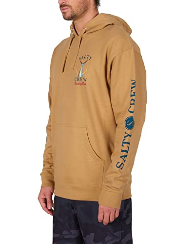Image of Salty Crew Men's Tailed Hood Fleece - Men's Fashion Casual Long Sleeve Hoodie Cotton - Lifestyle Beach Apparel