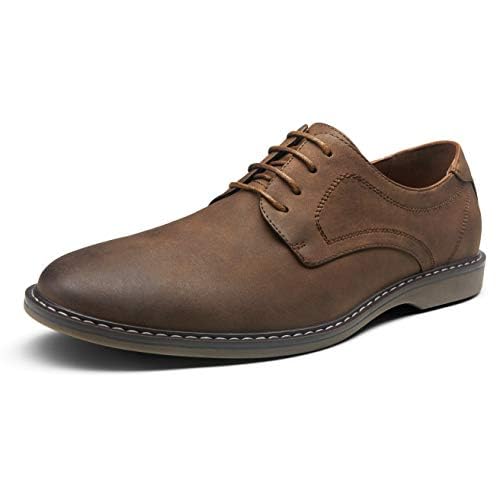Jousen Men's Casual Dress Shoes Retro Business Classic Dress Shoes for Men