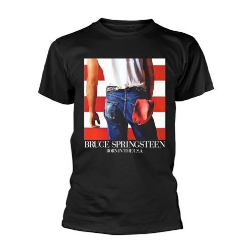 T-shirt Bruce Springsteen Born in the USA noir taille XL pour homme