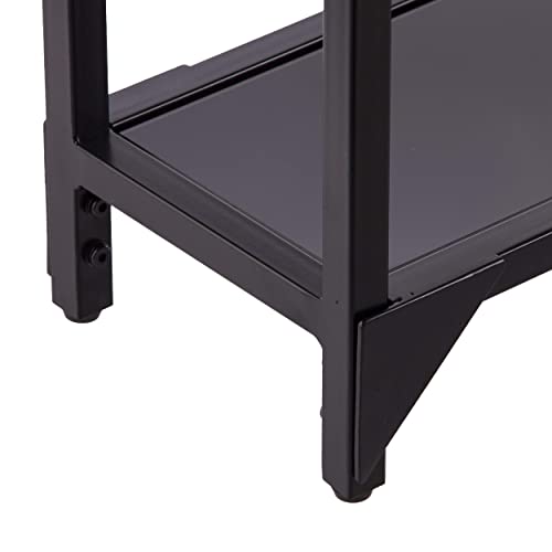 Southern Enterprises Bergen Narrow Metal Console Table, Black, 6.5 In X 54.25 In X 24.25 In #TOP7