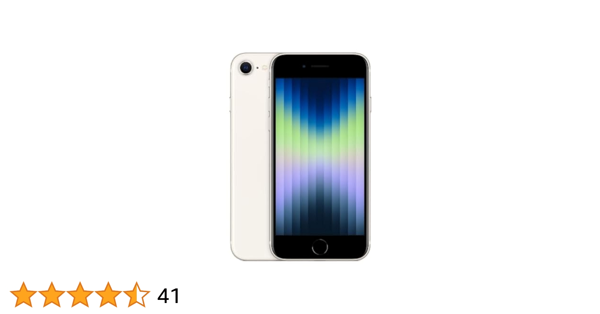 iPhone - iPhone SE3 64GB　starlight Apple iPhone SE 3rd Gen, 64GB, Starlight - Unlocked (Renewed