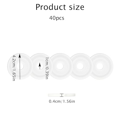 Asphodelia 40PCS Towel Warmer Fragrance Discs,Towel Warmer Scent Disc Replacement Pads for Towel Warmer Bucket Convenient Size Fits in Most Air Freshener Holders - Image 3