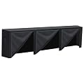 10.6FT Firewood Rack Cover with Waterproof PVC/PU Coating - Universal Fit for 10.6-Foot Racks, Large Capacity, Easy to Use & Clean, Windproof & Secure Design, Fade-Resistant & Durable Protection