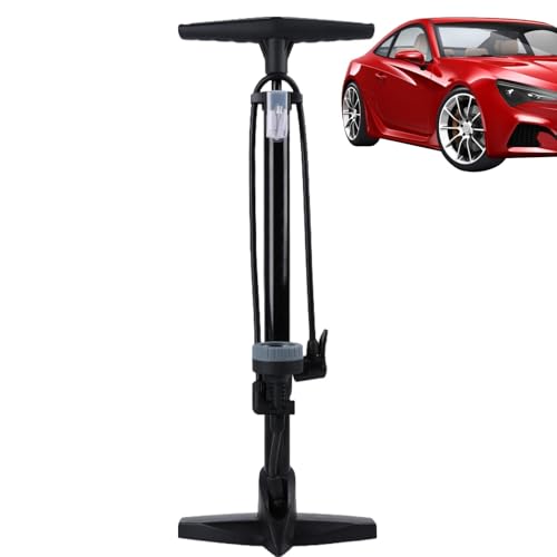 Bomba de neumáticos para bicicletas, bomba de alta presión para bicicleta, bomba de aire, inflador portátil para bicicletas de montaña, bomba ligera para bicicletas de suelo, bomba de neumáticos a