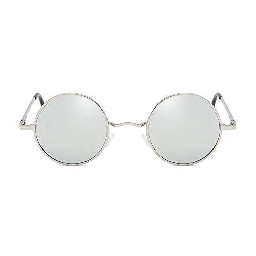 Lunettes de soleil homme polarisées anti-réfléchissant cercle vintage intemporel