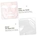 OUNONA 3 Pcs Reusable Silicone Masks Covers 3D Stretchable High Elastic Facial Covers for Moisturizing and Beauty Design for Home and Outdoor Use