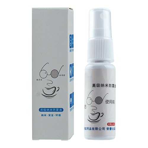 Swim Goggle Anti -Fog Spray: agente de desfogamiento de larga data, solución segura de 20 ml de niebla | Limpiador de vasos para snorkel de esquí de buceo, accesorio de cuidado de lentes de equipo de