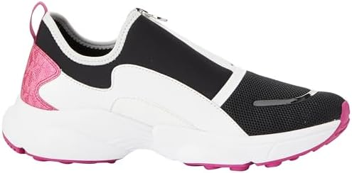 MICHAEL KORS Women's Sami Zip Trainer Trainers, Deep Fuchsia Multi