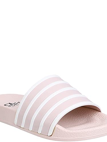 Image of Women's Cl-f-w-02 White-Black Slipper